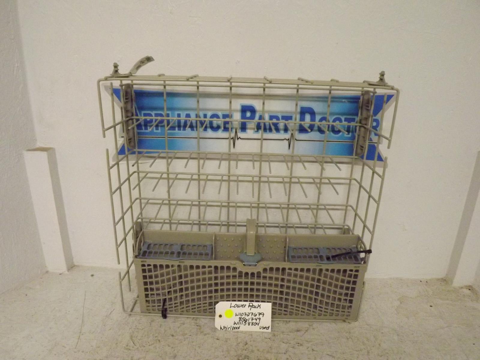 KitchenAid Dishwasher W10727679 8561749 W11158804 Lower Rack Used KitchenAid Dishwasher W10727679 8561749 W11158804 Lower Rack Used